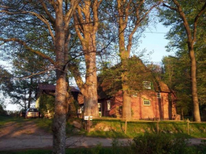 Romantic thatched roof house, Schnarup-Thumby